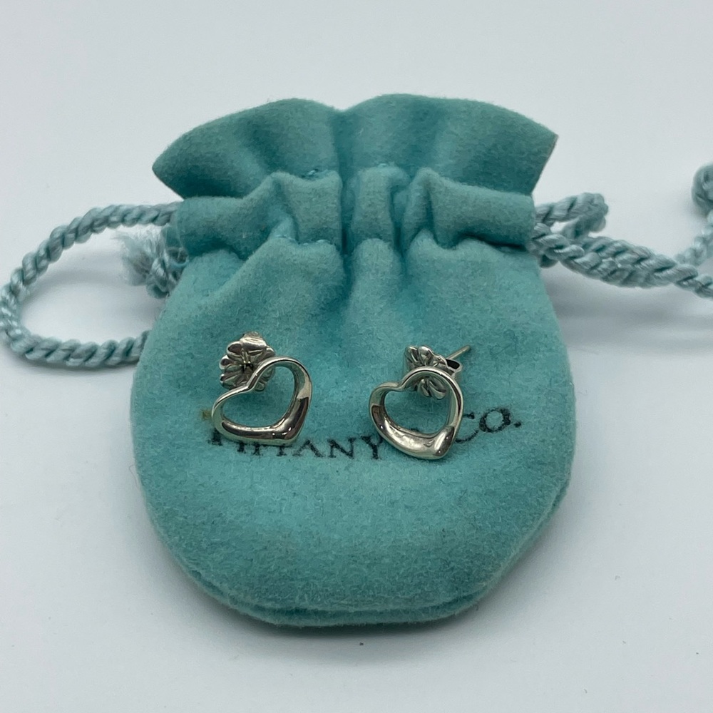 Tiffany & Co Open Heart Earrings
